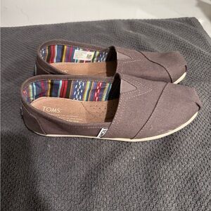 Toms Brown Slip-On Shoes